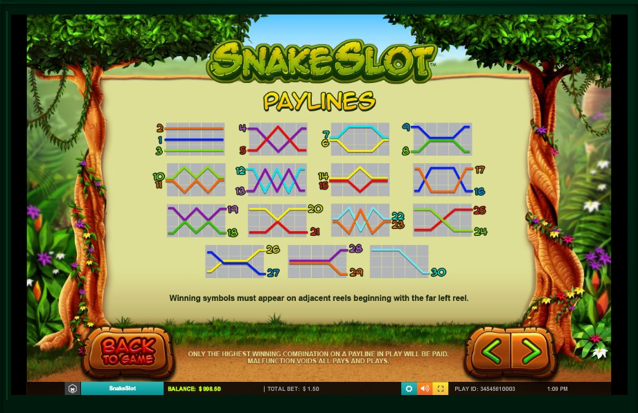 snake slot machine detail image 2