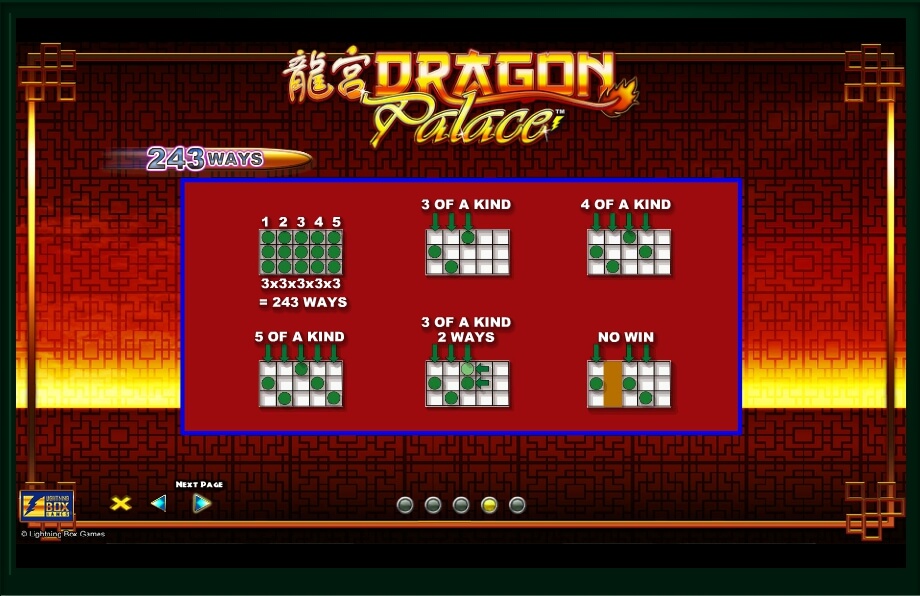 dragon palace slot machine detail image 1
