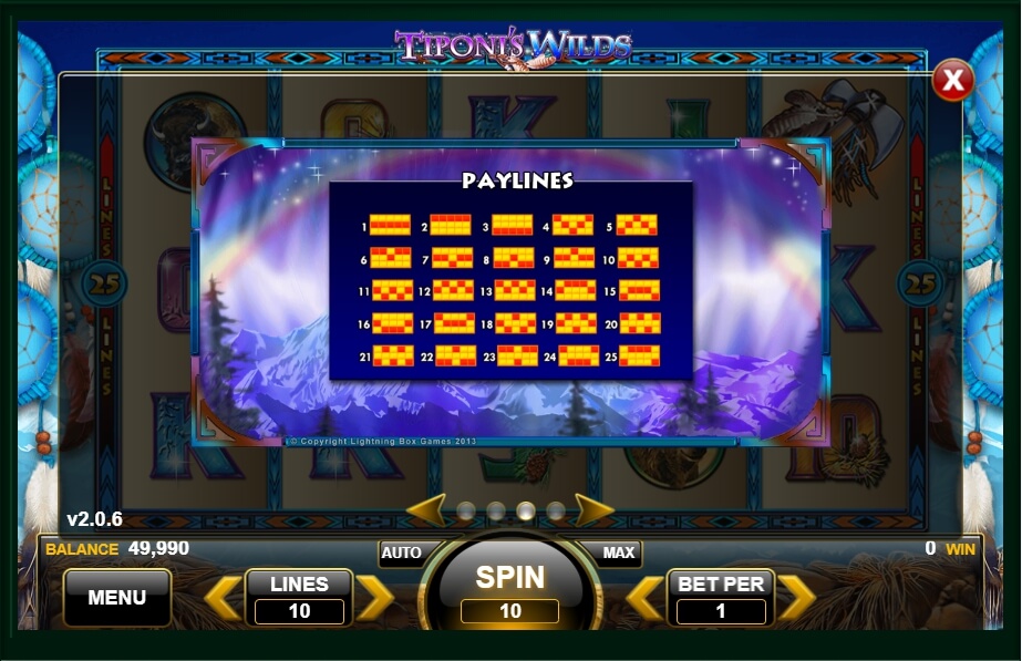 tiponis wilds slot machine detail image 1
