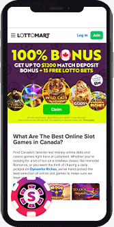 Lottomart Casino mobile