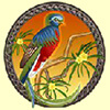 multi-colored parrot - mayan princess