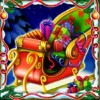 santa's sleigh - merry christmas