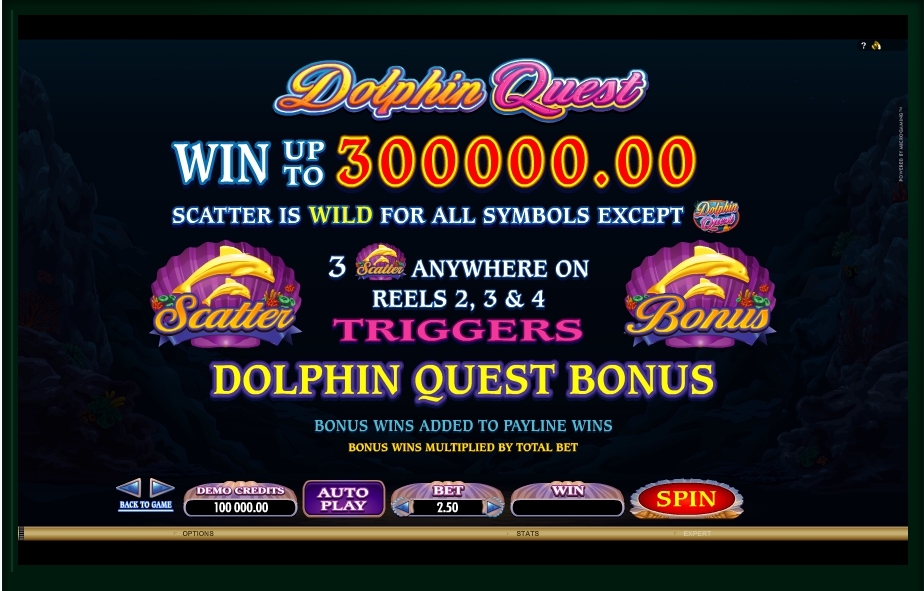 dolphin quest slot machine detail image 3