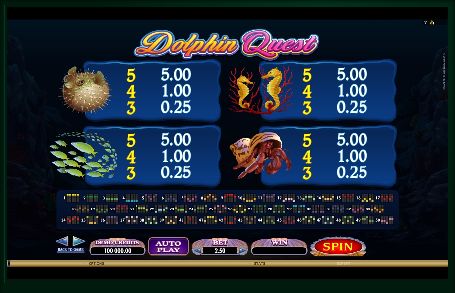 dolphin quest slot machine detail image 0