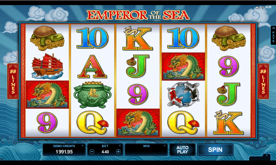 Emperor of the Sea slot play free