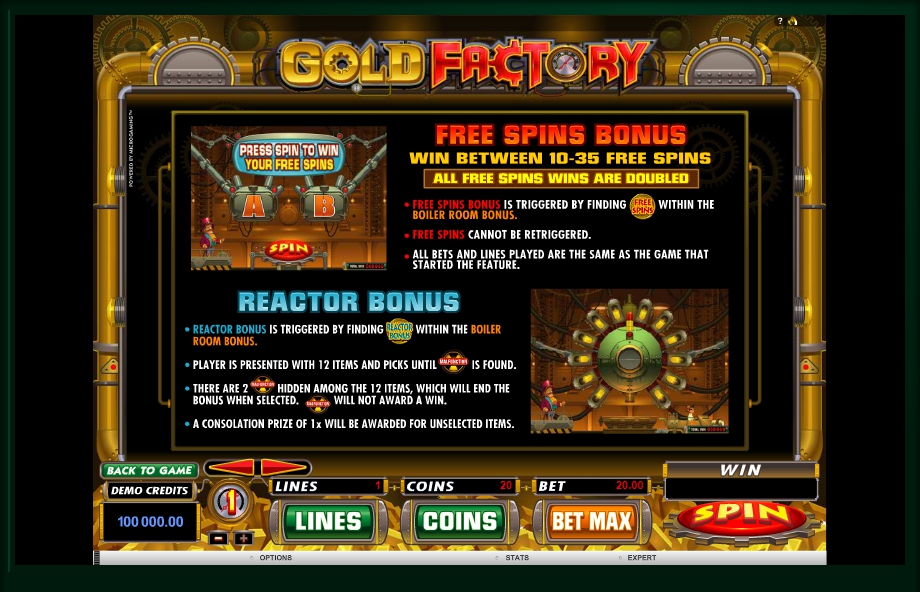 gold factory slot machine detail image 2