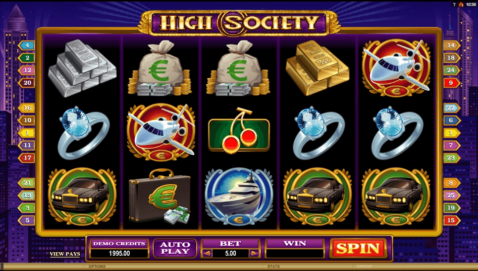High Society slot play free