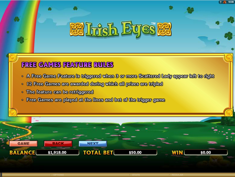 irish eyes slot machine detail image 4