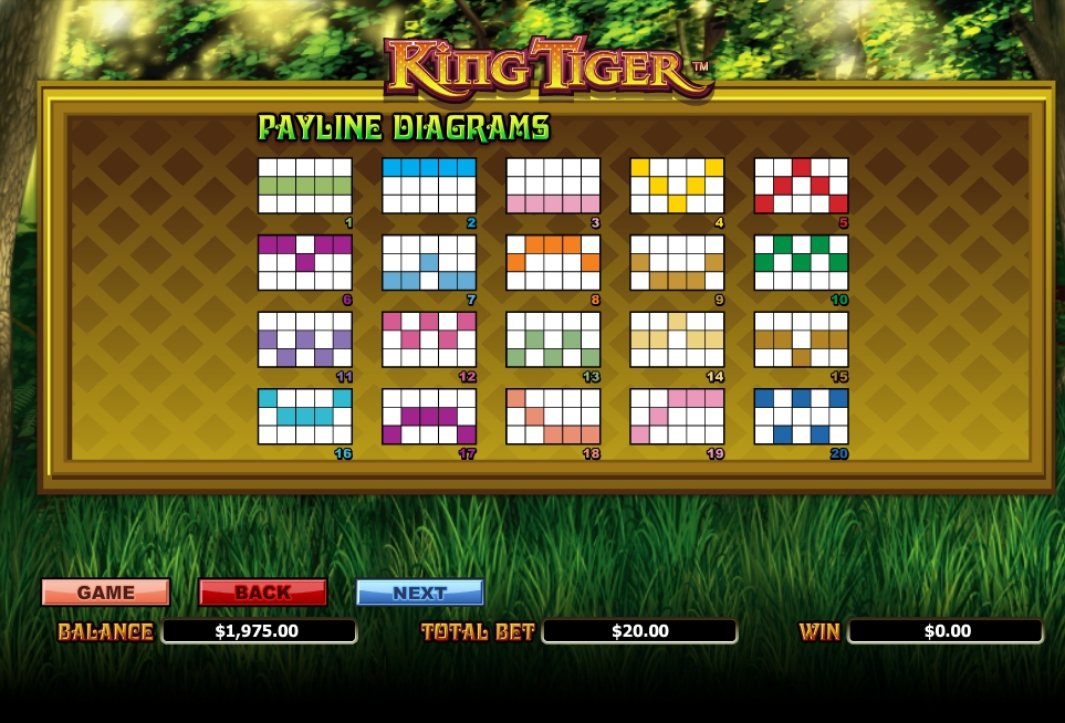 king tiger slot machine detail image 1