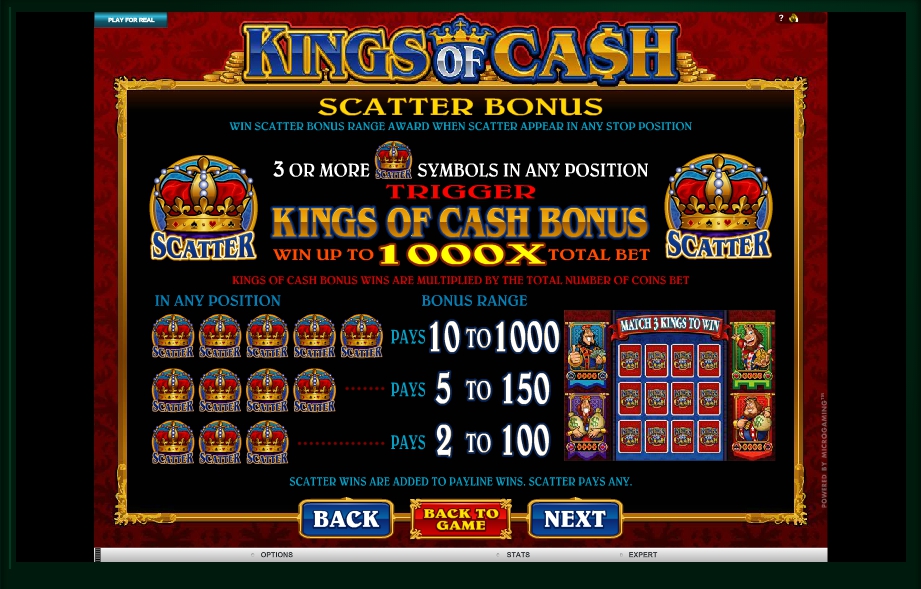 kings of cash slot machine detail image 5