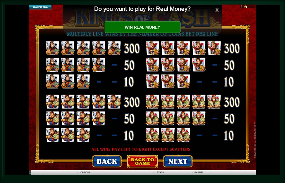 kings of cash slot machine detail image 2