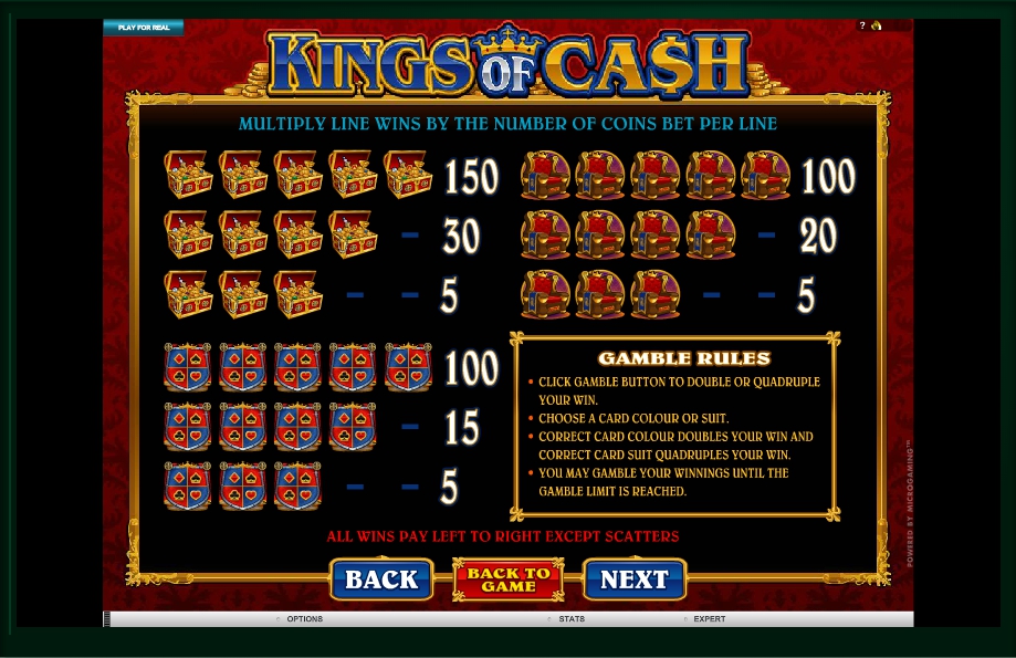 kings of cash slot machine detail image 1