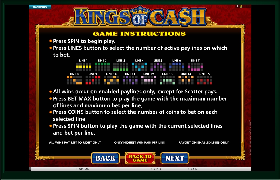 kings of cash slot machine detail image 0