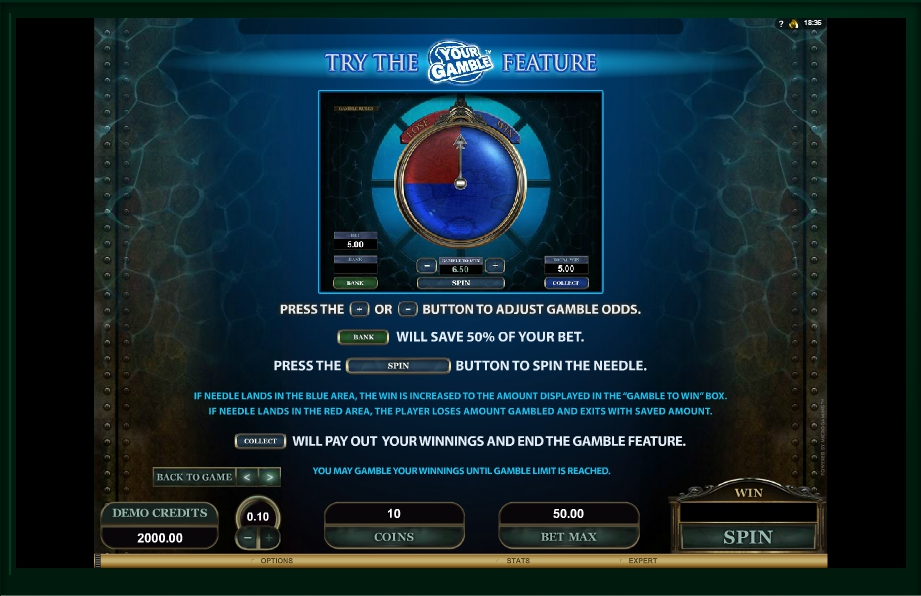 leagues of fortune slot machine detail image 2