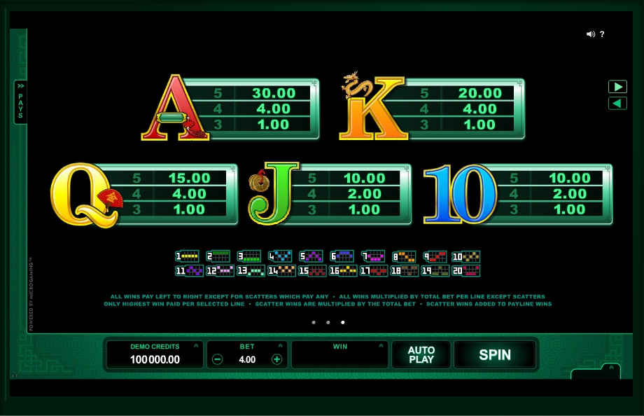 lucky zodiac slot machine detail image 0