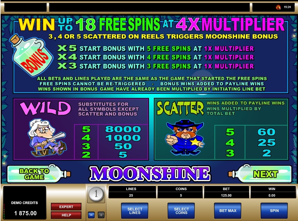 moonshine slot machine detail image 1