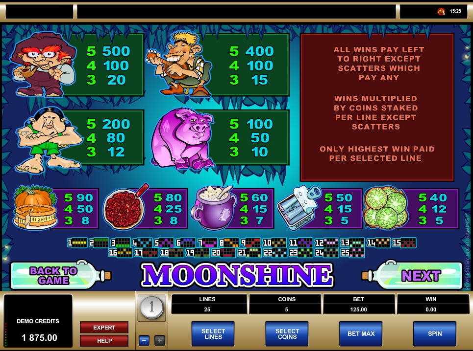 moonshine slot machine detail image 0