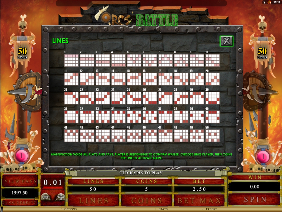 orcs battle slot machine detail image 0