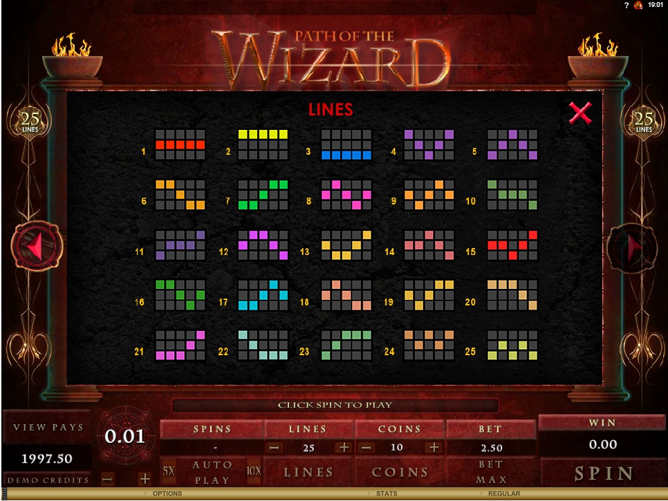 path of the wizard slot machine detail image 0
