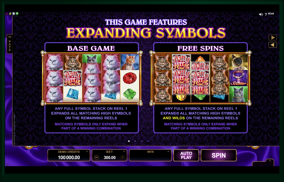 pretty kitty slot machine detail image 3