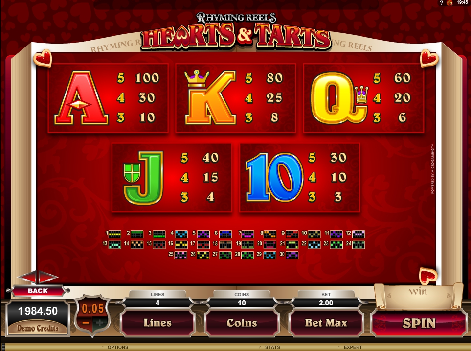 queen of hearts slot machine detail image 0