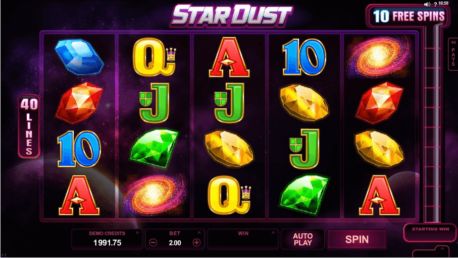 StarDust slot play free