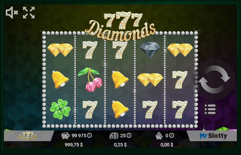 777 Diamonds slot play free