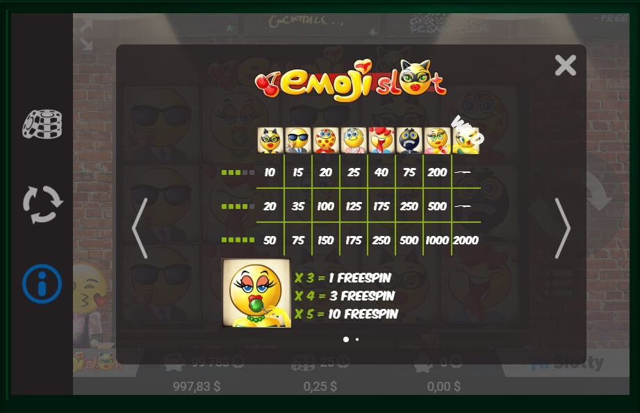 emoji slot machine detail image 1