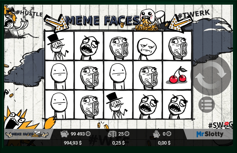 meme faces slot machine detail image 0