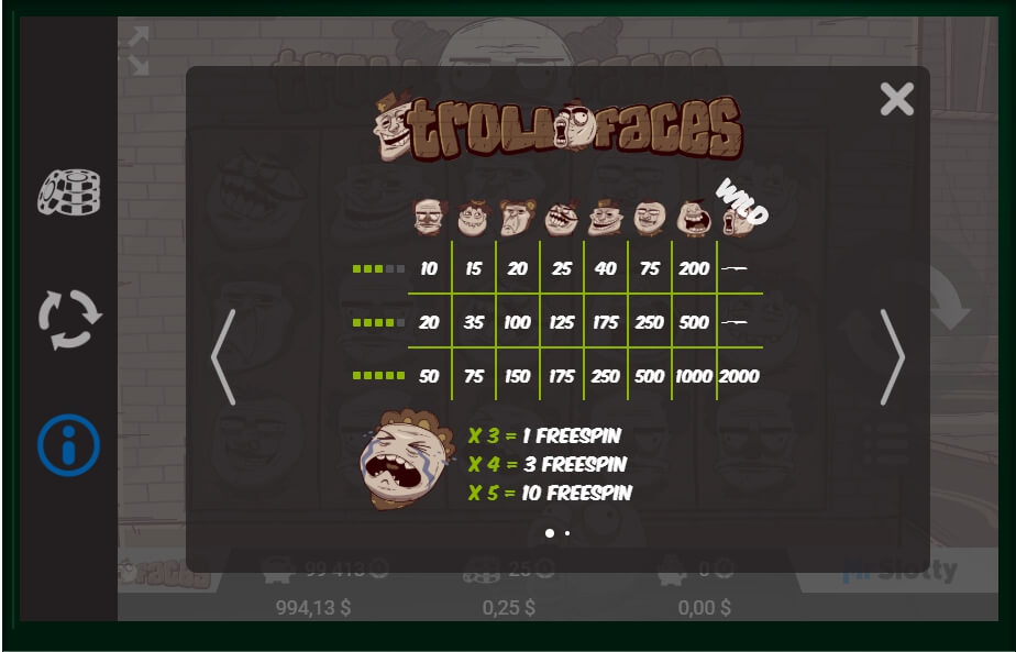 troll faces slot machine detail image 1
