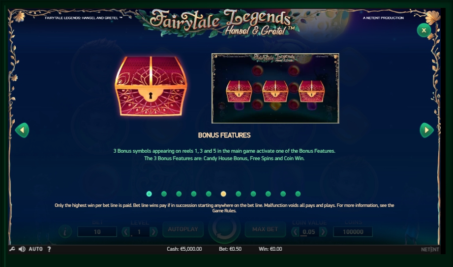 fairytale legends: hansel & gretel slot machine detail image 3