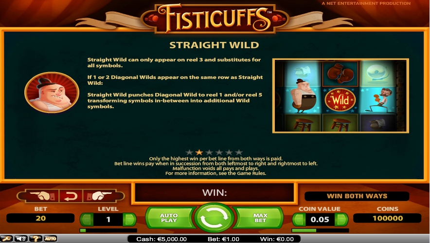 fisticuffs slot machine detail image 4