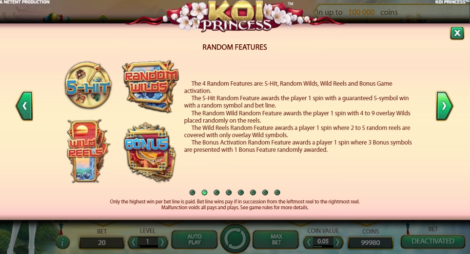 koi princess slot machine detail image 7