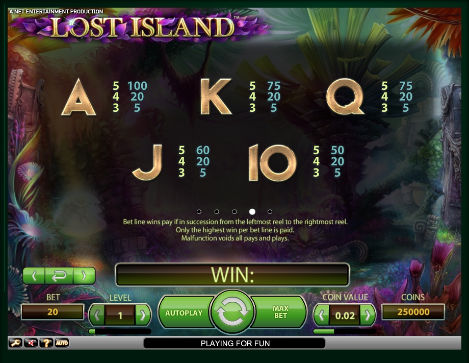 lost island slot machine detail image 1
