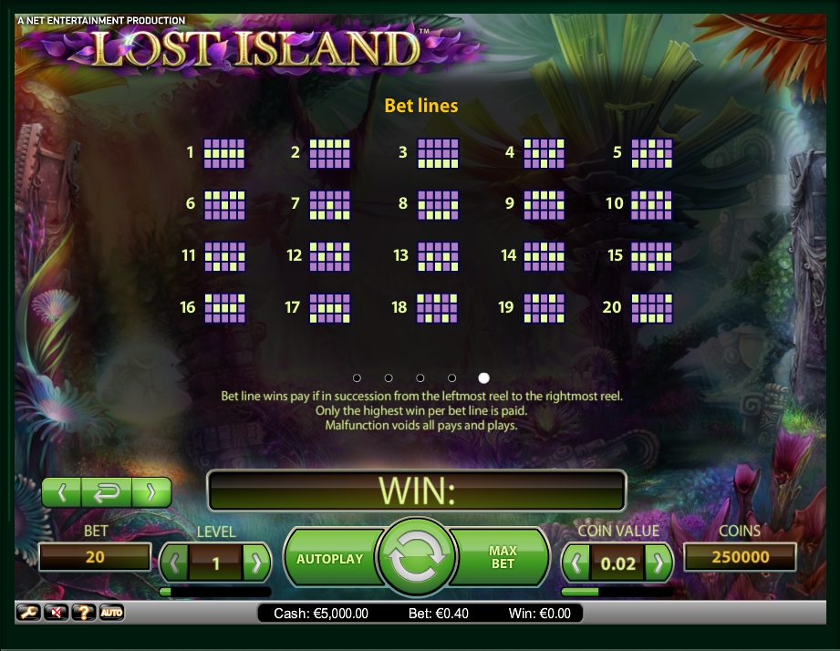 lost island slot machine detail image 0