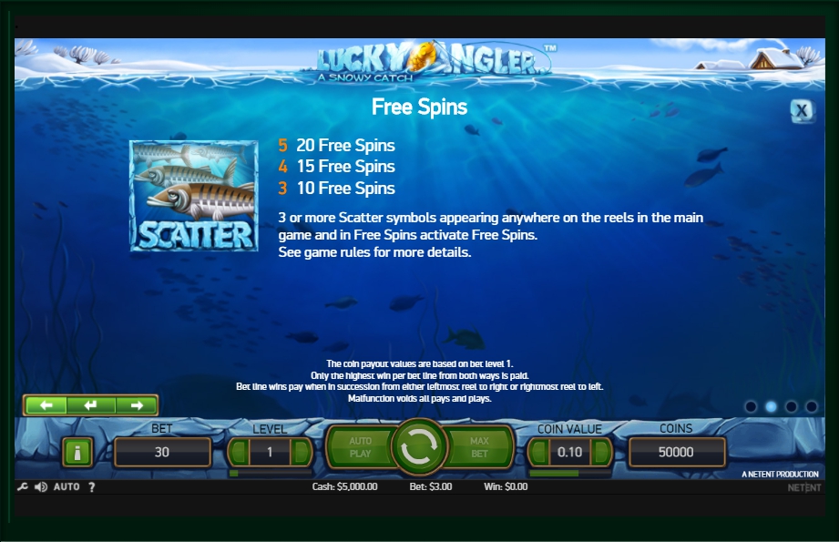 lucky angler slot machine detail image 2