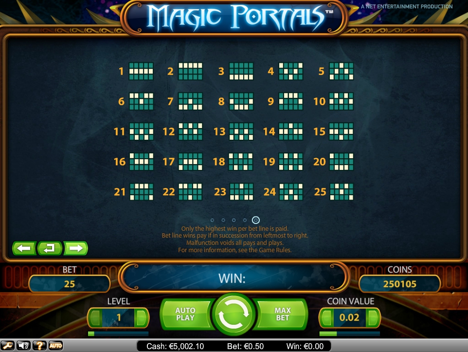 magic portals slot machine detail image 0