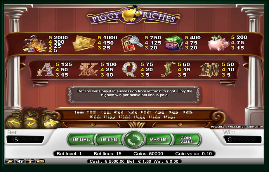 piggy riches slot machine detail image 0