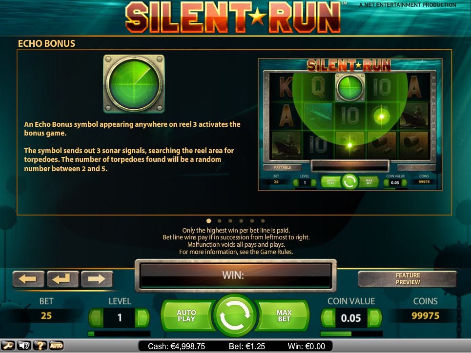 silent run slot machine detail image 5