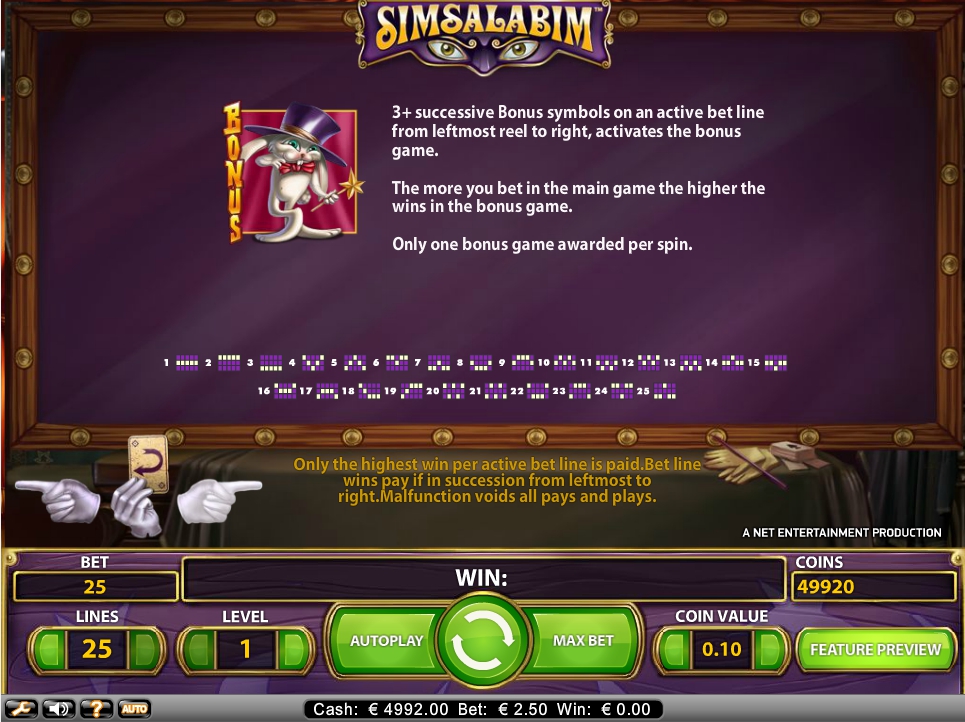 simsalabim slot machine detail image 1