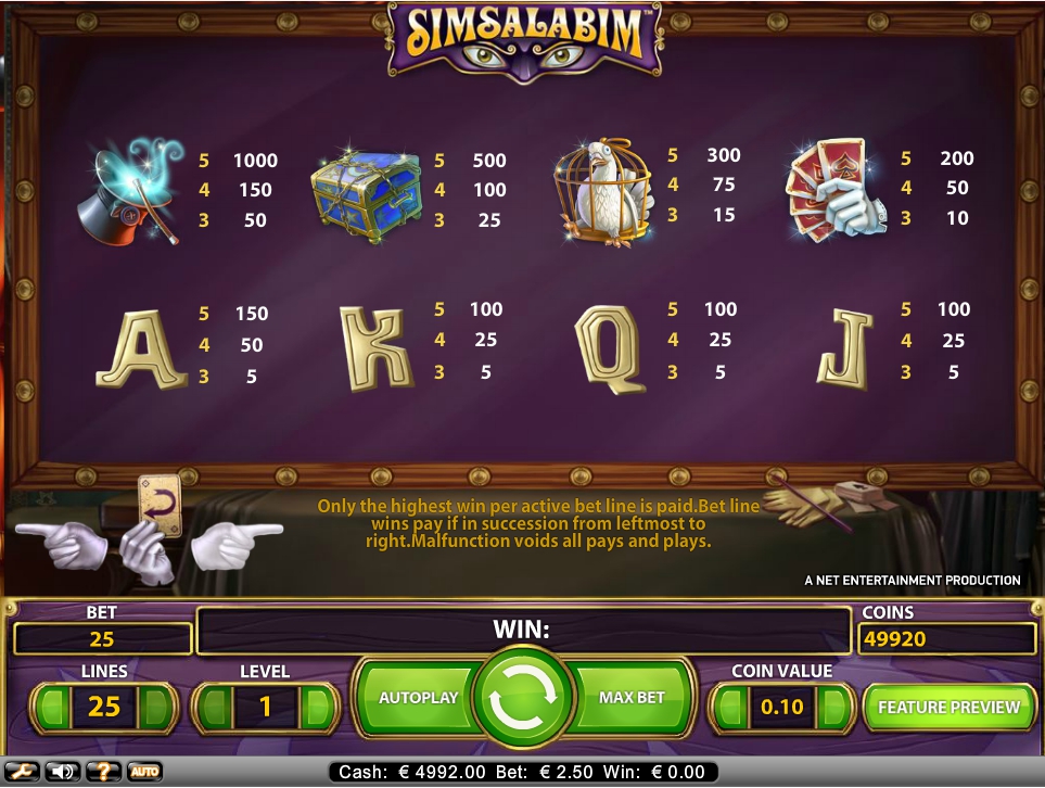 simsalabim slot machine detail image 0