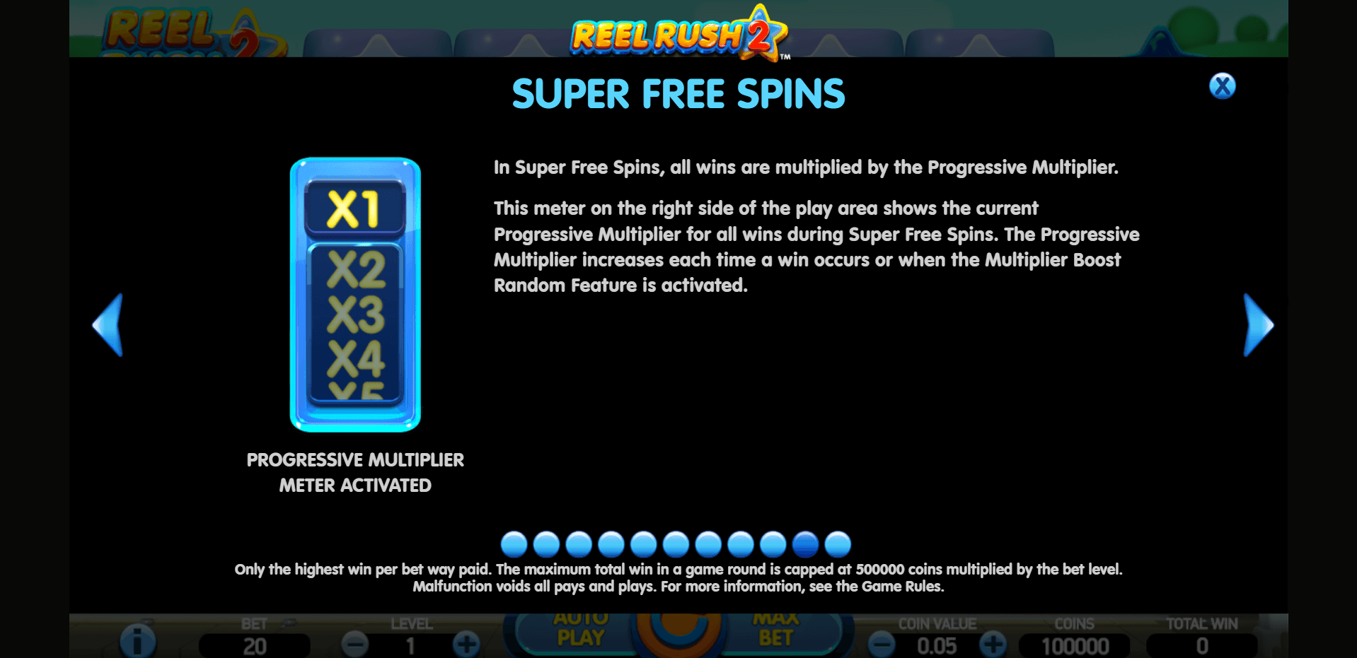 reel rush 2 slot machine detail image 9