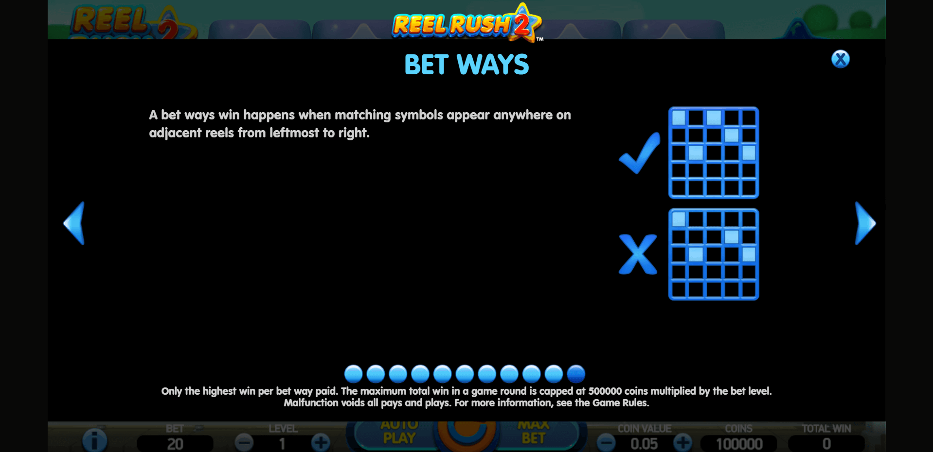 reel rush 2 slot machine detail image 10
