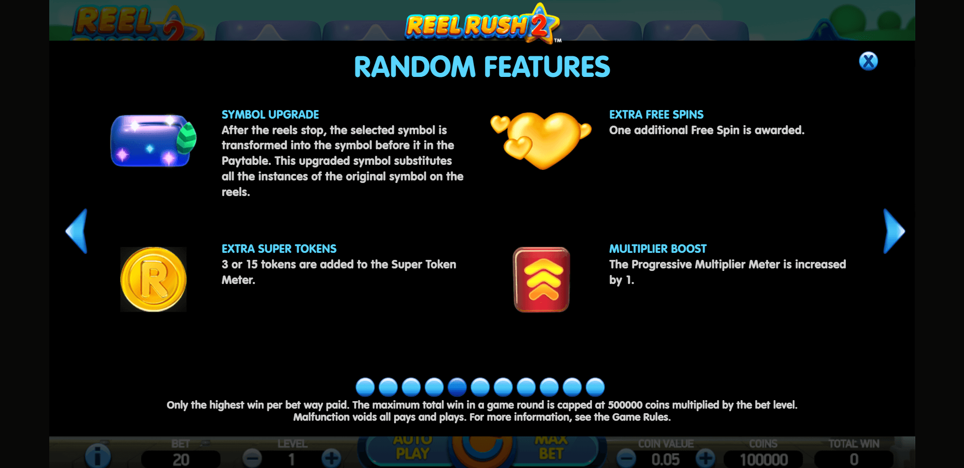 reel rush 2 slot machine detail image 4
