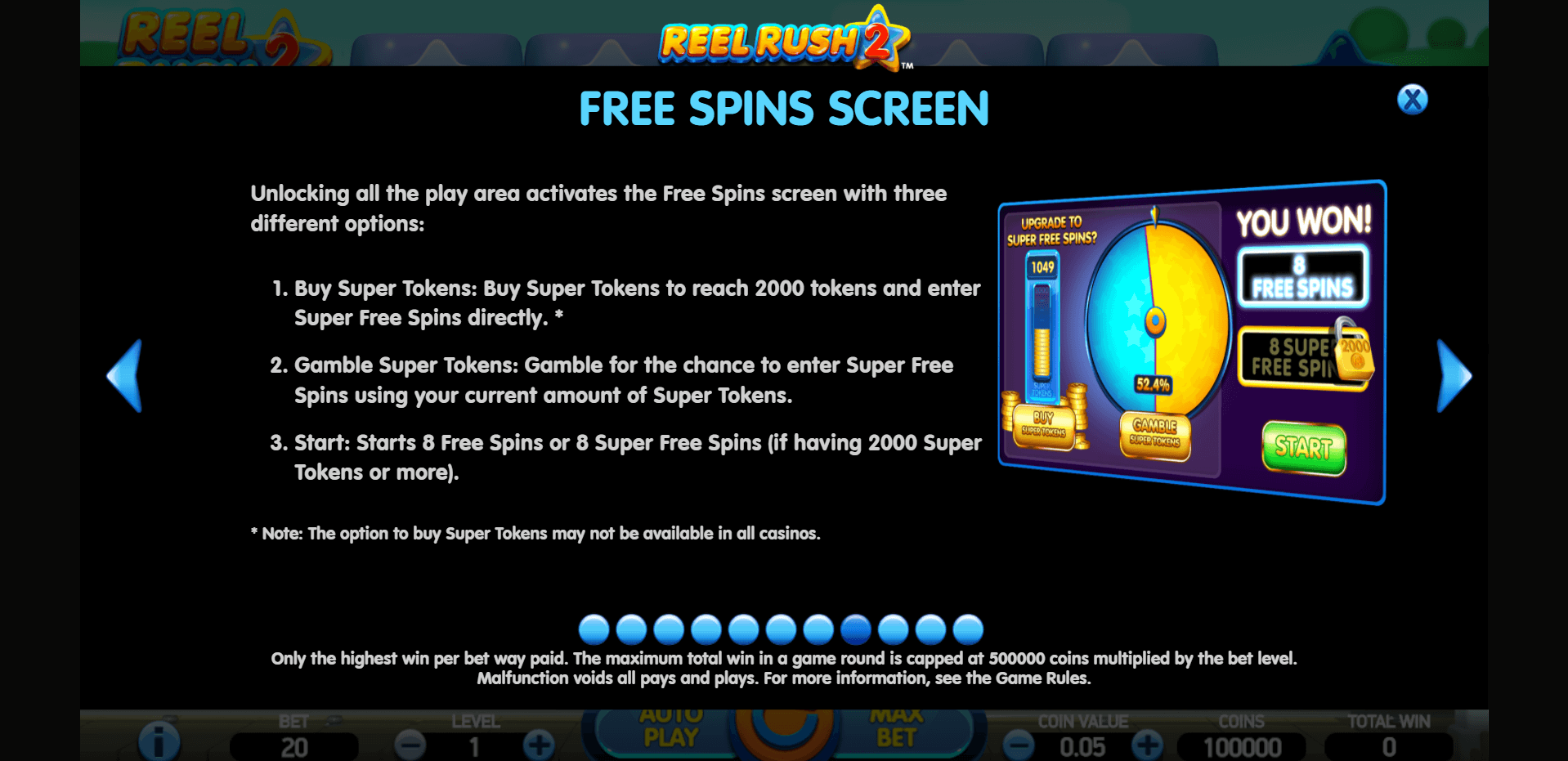 reel rush 2 slot machine detail image 7