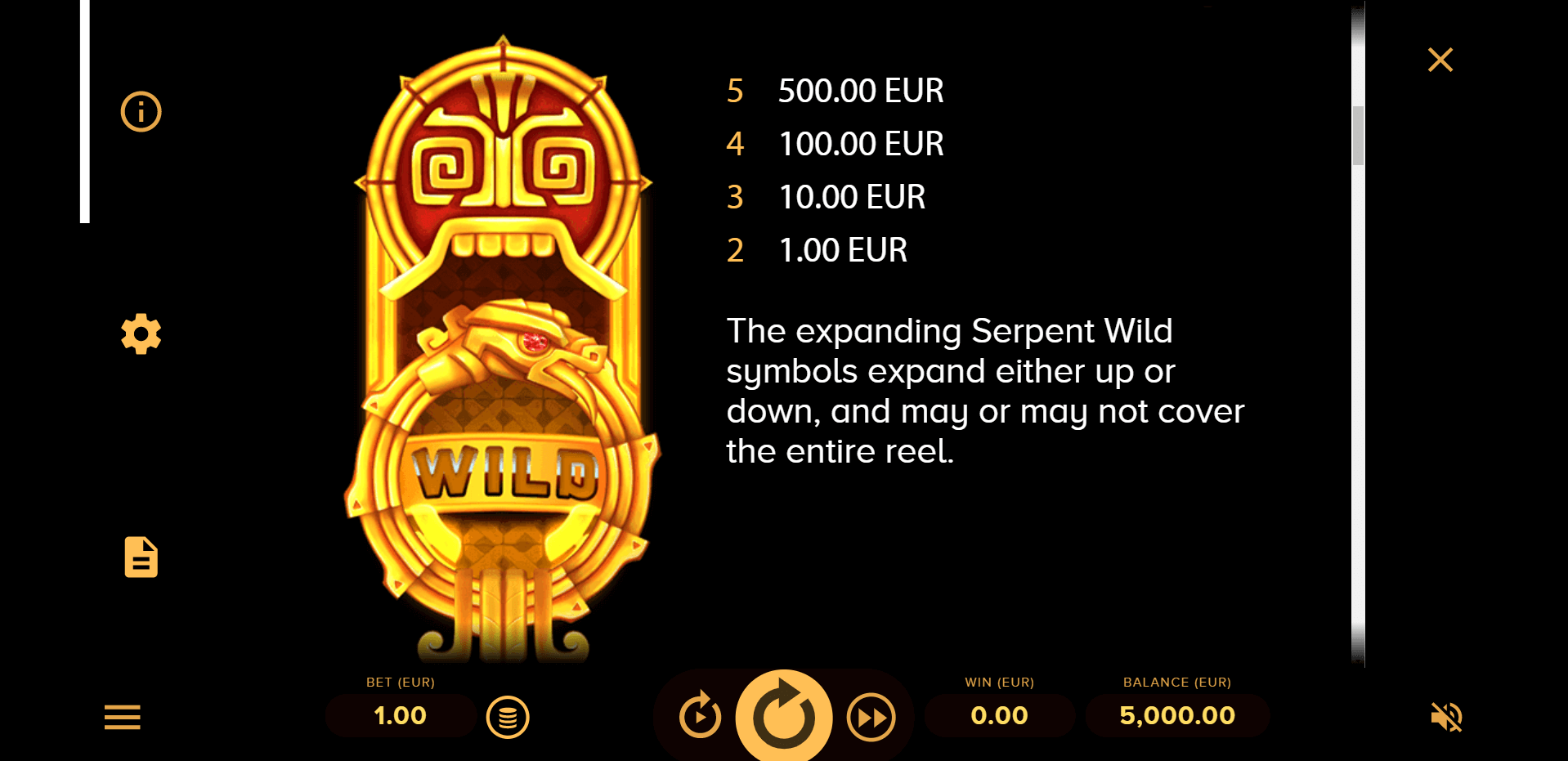 rise of maya slot machine detail image 2