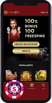 Nevada Win Casino mobile