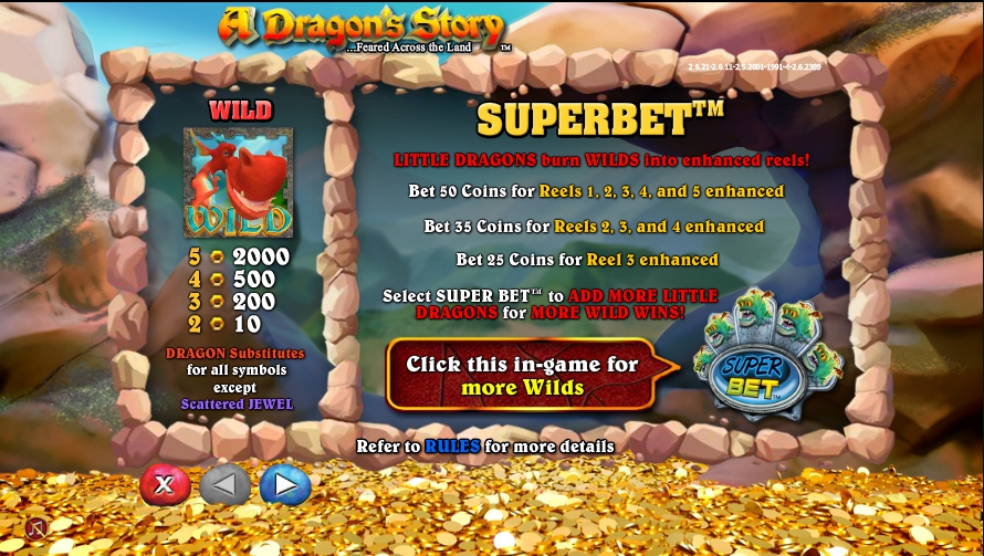 a dragons story slot machine detail image 6