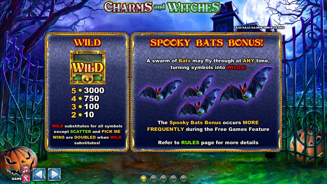 charms and witches slot machine detail image 4