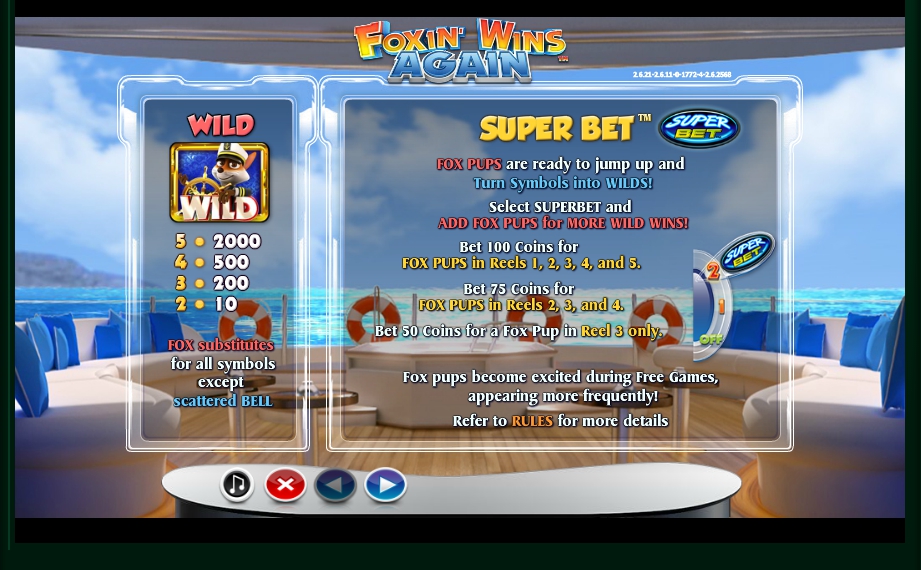 foxin’ wins again slot machine detail image 11